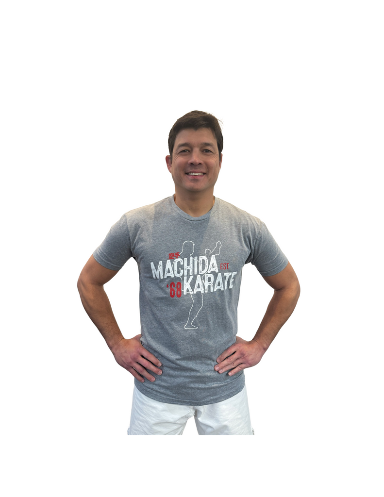 Machida Est. '68 T-Shirt - Gray/White
