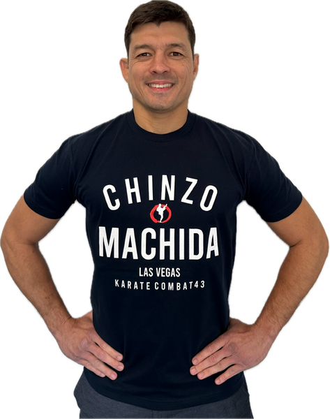 Chinzo Machida Karate Combat 43 Fight T-Shirt - Navy